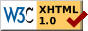 Valid XHTML 4.01